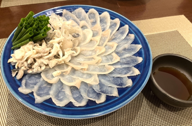 fugu sashimi
