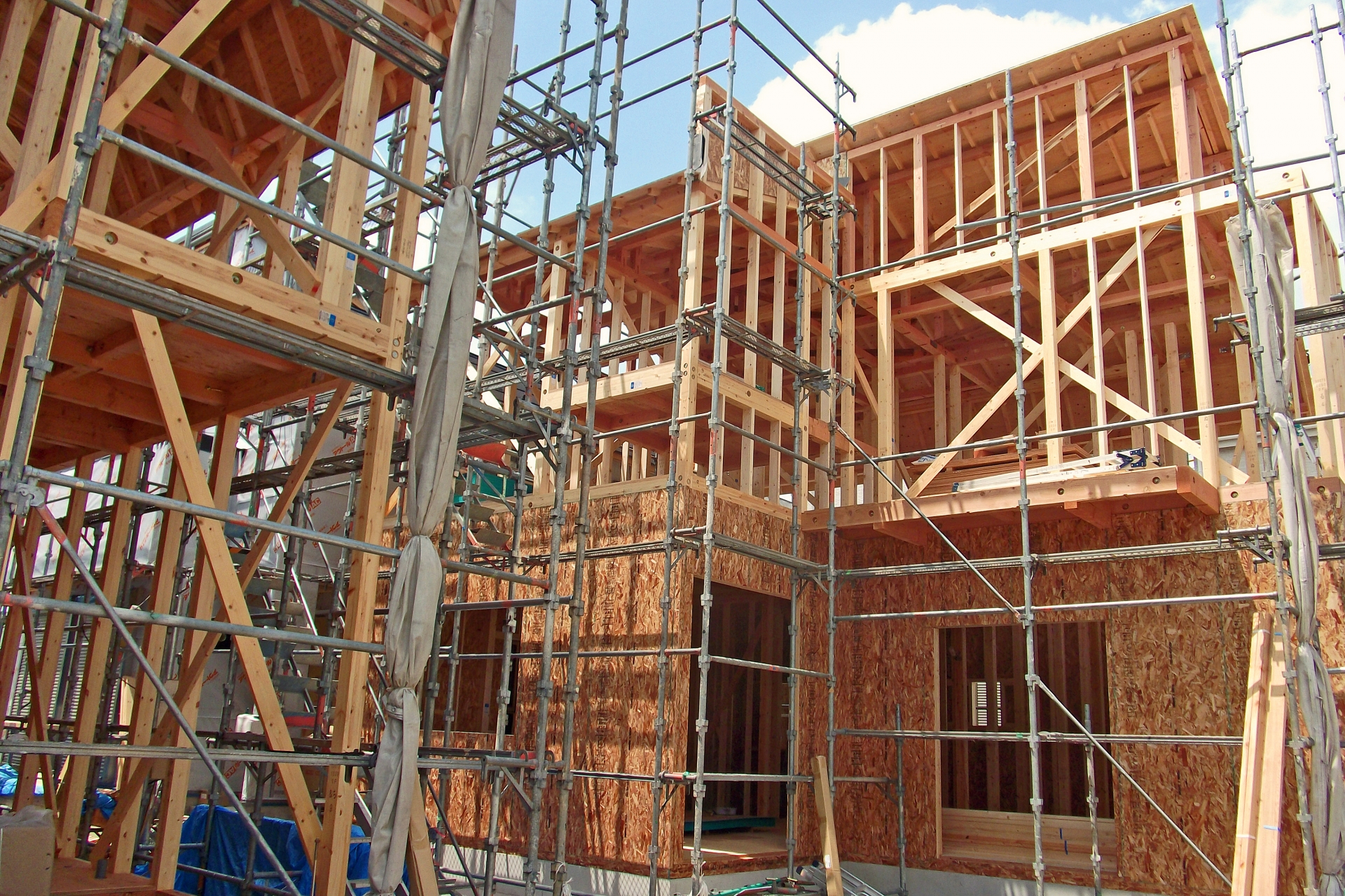 wooden house
