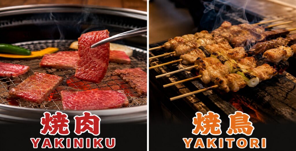 yakiniku vs yakitori